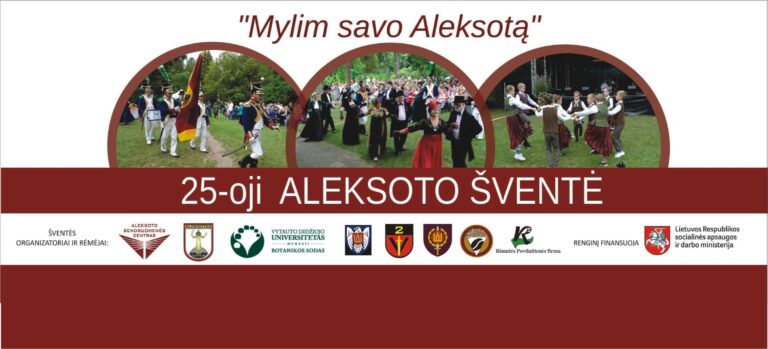 25-oji ALEKSOTO ŠVENTĖ