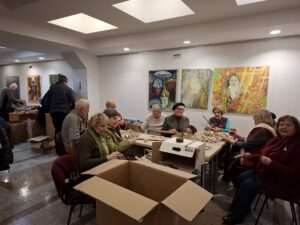 Apkasų žvakių gamyba Kristaus prisikėlimo bazilikoje